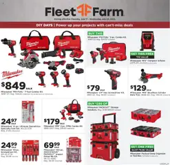 Ad Preview of Mills Fleet Farm DIY Days from 07/17/2025