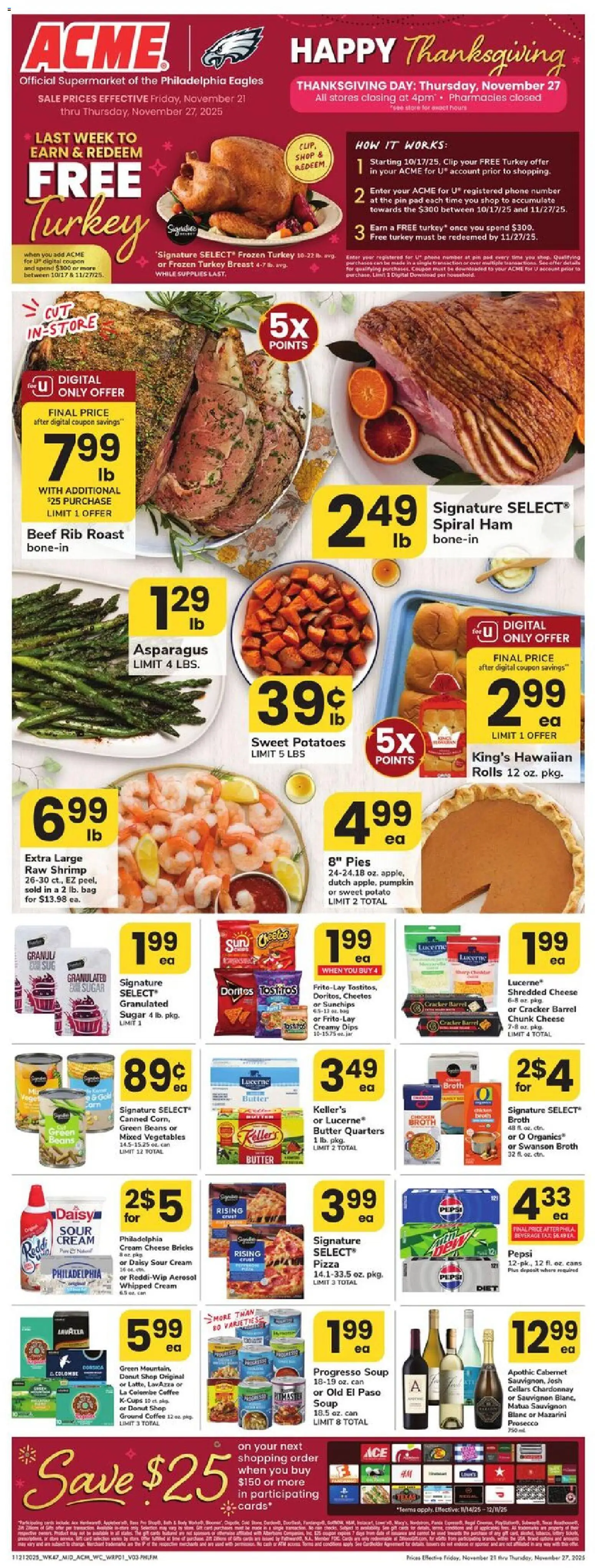 Ad Preview of Acme Weekly Ad from 11/21/2025