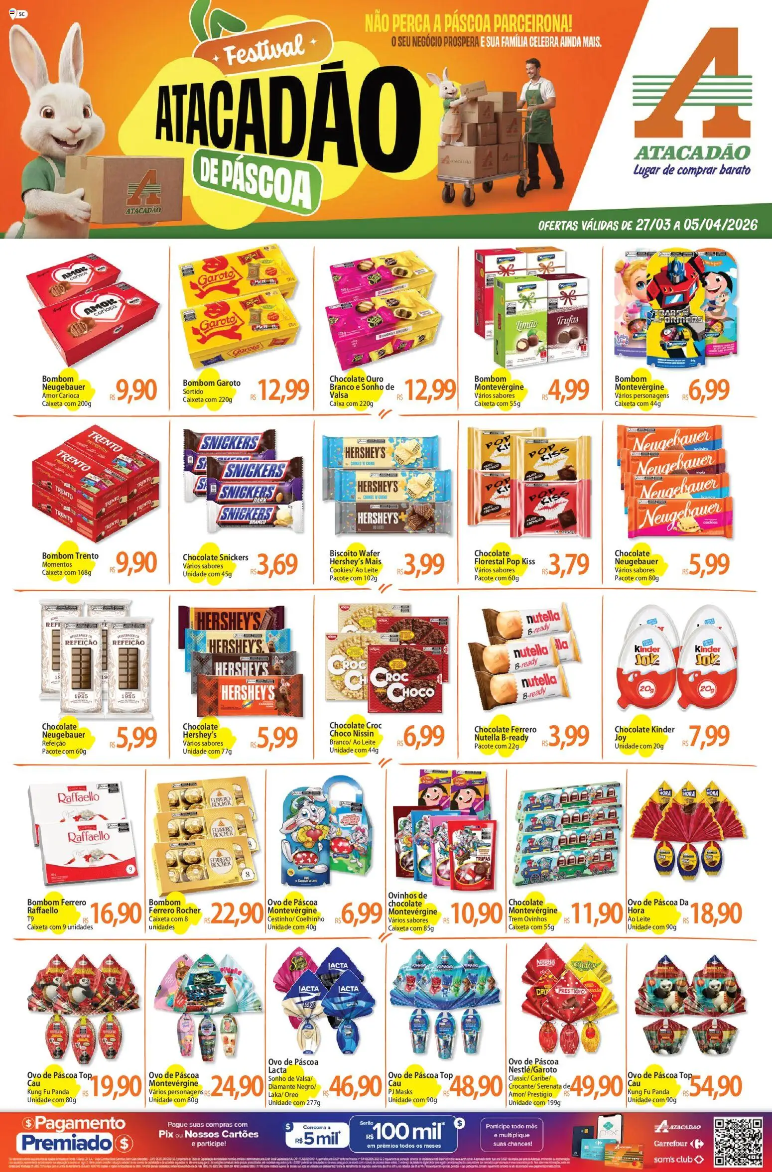 Pré-Visualização do folheto "Atacadão ofertas - SC" da loja Atacadão válido a partir de 27/03/2026